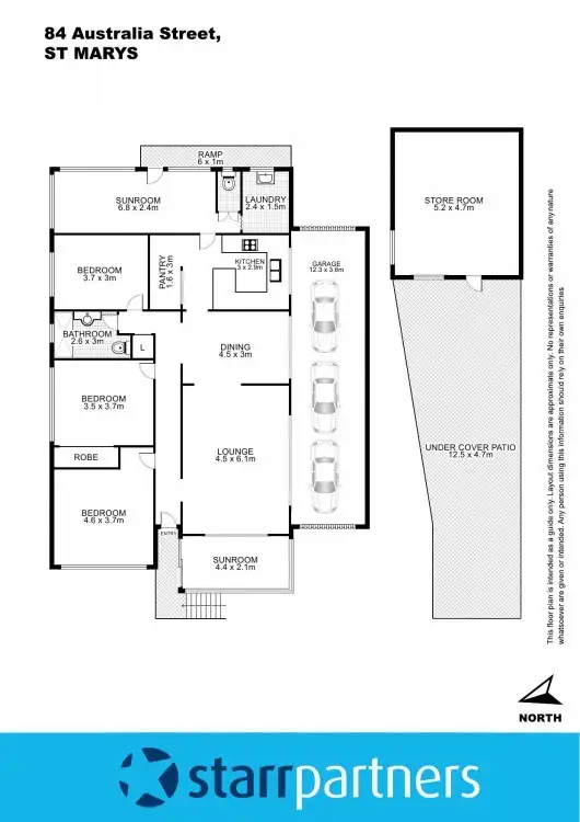 Floorplan of Homely house listing, 84 Australia Street, St Marys NSW 2760