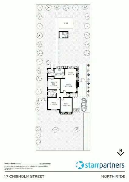 Floorplan of Homely house listing, 17 Chisholm St, North Ryde NSW 2113