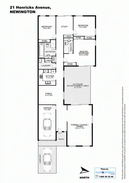 Floorplan of Homely house listing, 21 Henricks Avenue, Newington NSW 2127