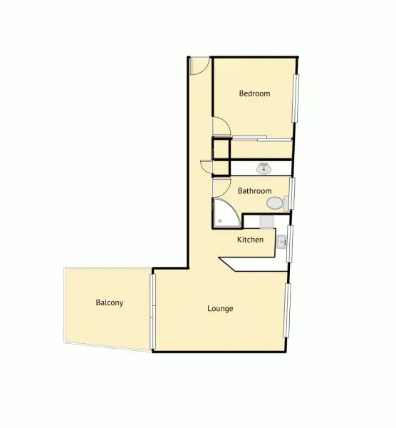 Floorplan of Homely unit listing, 1101/7 Venning Street, Mooloolaba QLD 4557