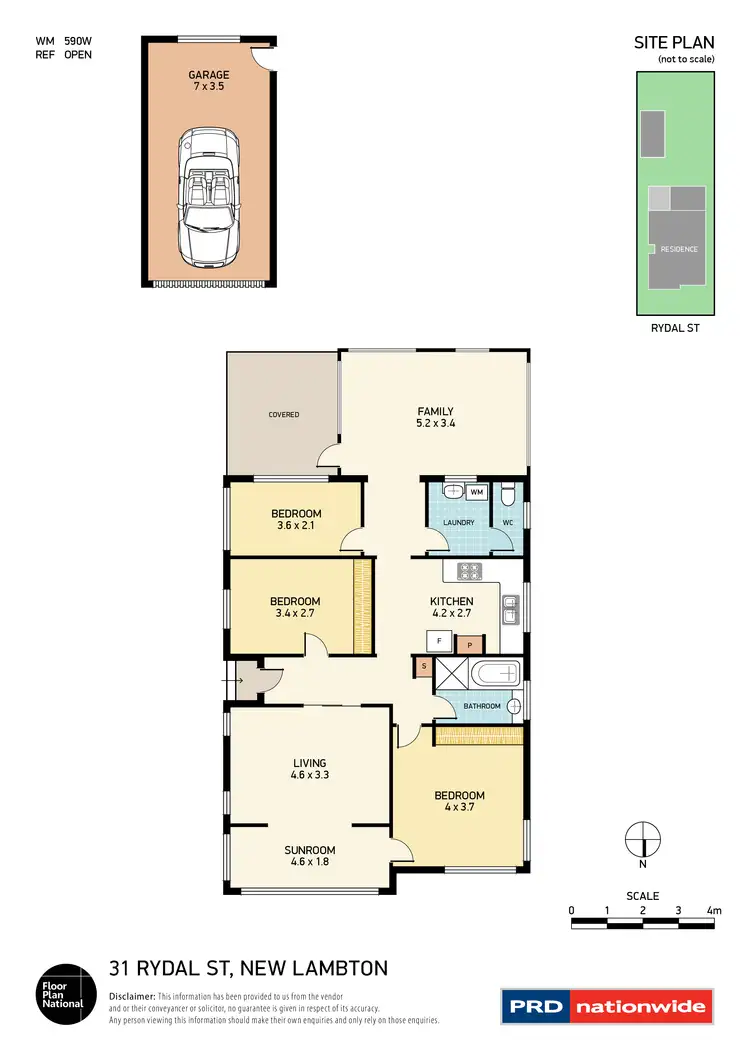 Floorplan of Homely house listing, 31 Rydal Street, New Lambton NSW 2305