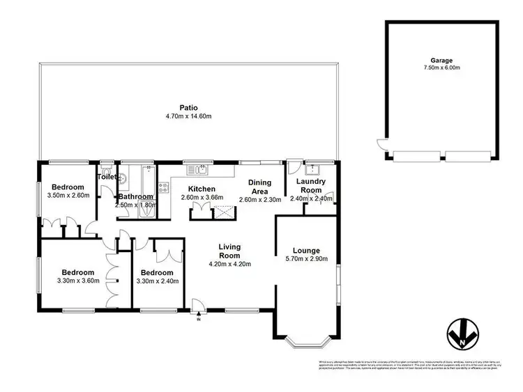 Floorplan of Homely house listing, 11 Grecian Street, Regents Park QLD 4118