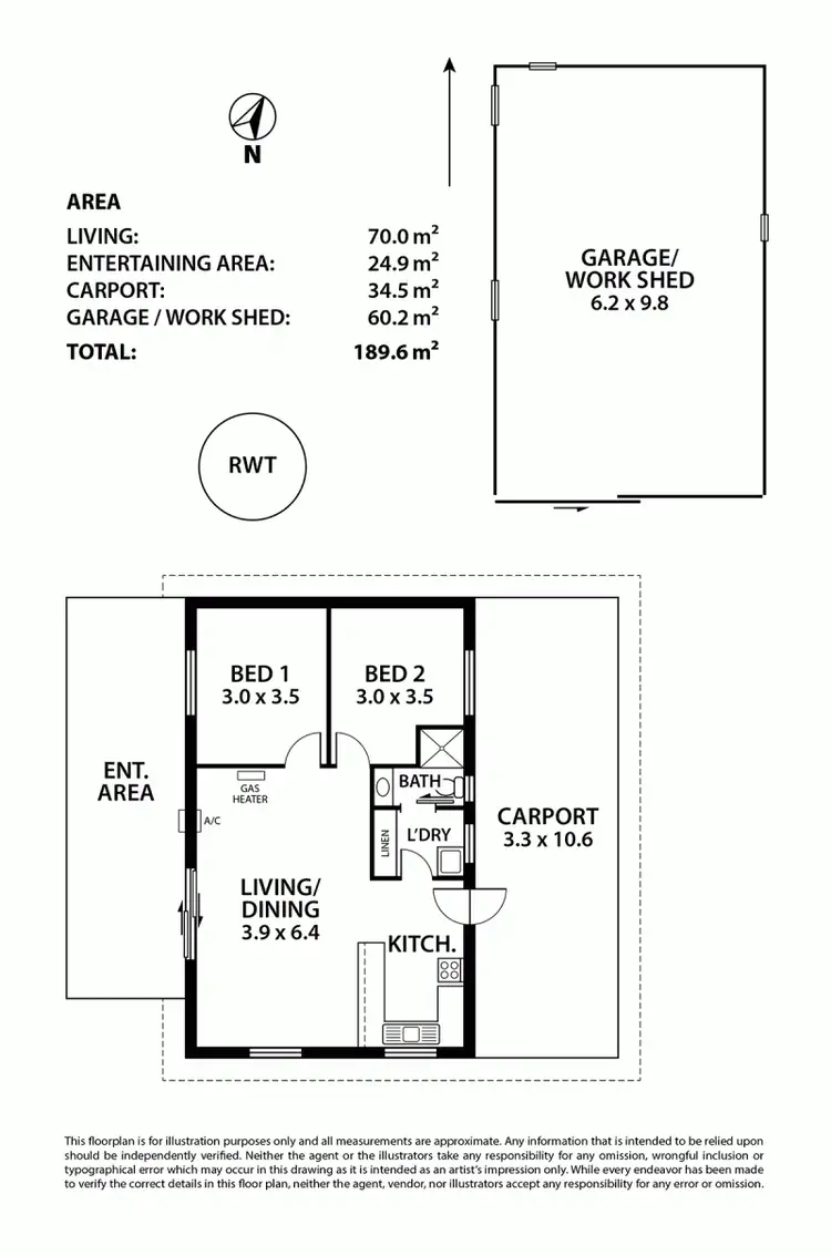 Floorplan of Homely house listing, 5 Wolf Avenue, Strathalbyn SA 5255