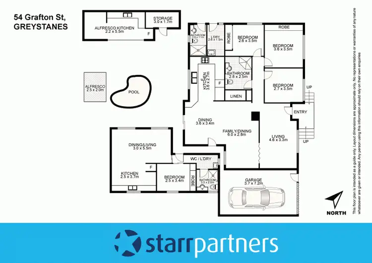 Floorplan of Homely house listing, 54 Grafton Street, Greystanes NSW 2145