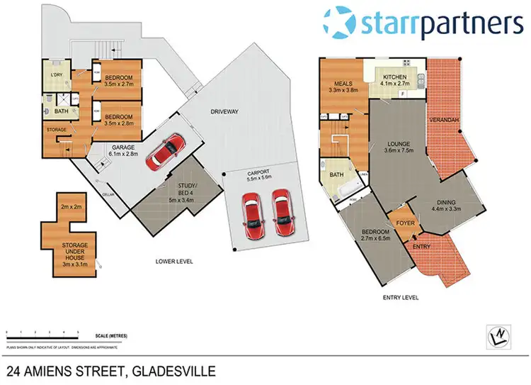 Floorplan of Homely house listing, 24 Amiens Street, Gladesville NSW 2111
