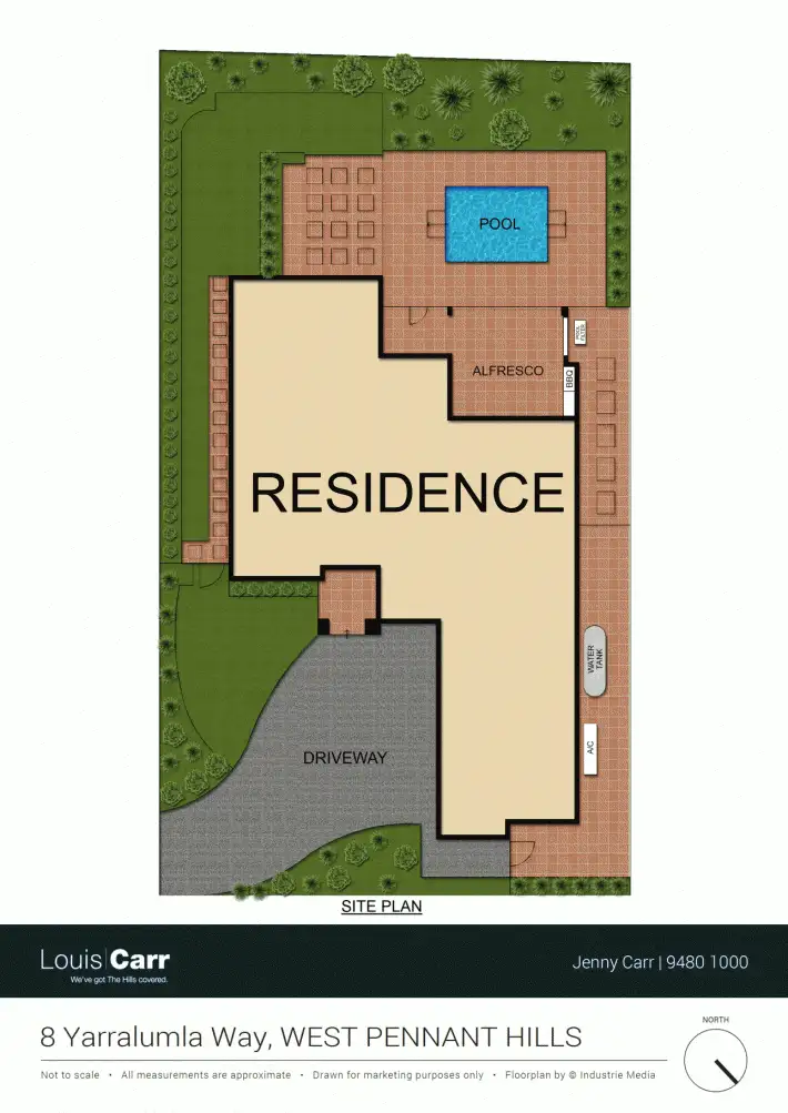 Floorplan of Homely house listing, 8 Yarralumla Way, West Pennant Hills NSW 2125