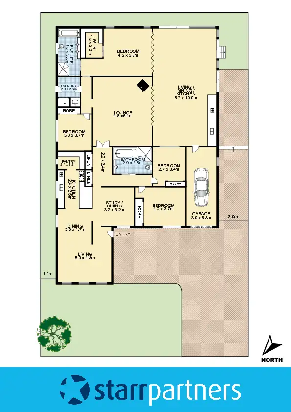 Floorplan of Homely house listing, 16 Fauna Road, Erskine Park NSW 2759