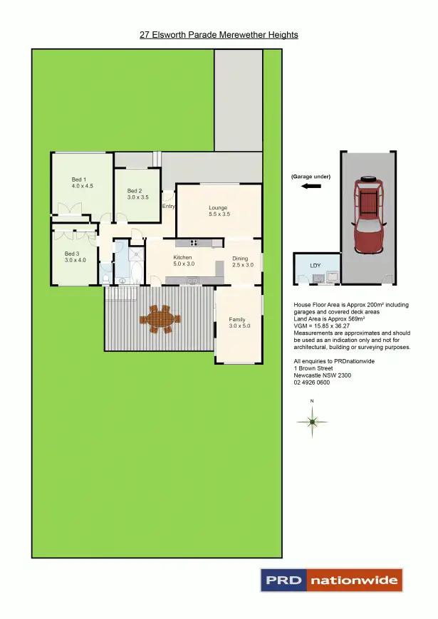 Floorplan of Homely house listing, 27 Elsworth Parade, Merewether Heights NSW 2291