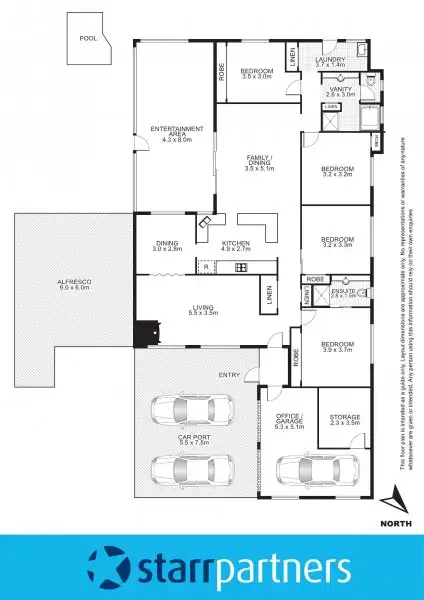 Floorplan of Homely house listing, 1 Columbus Avenue, St Clair NSW 2759