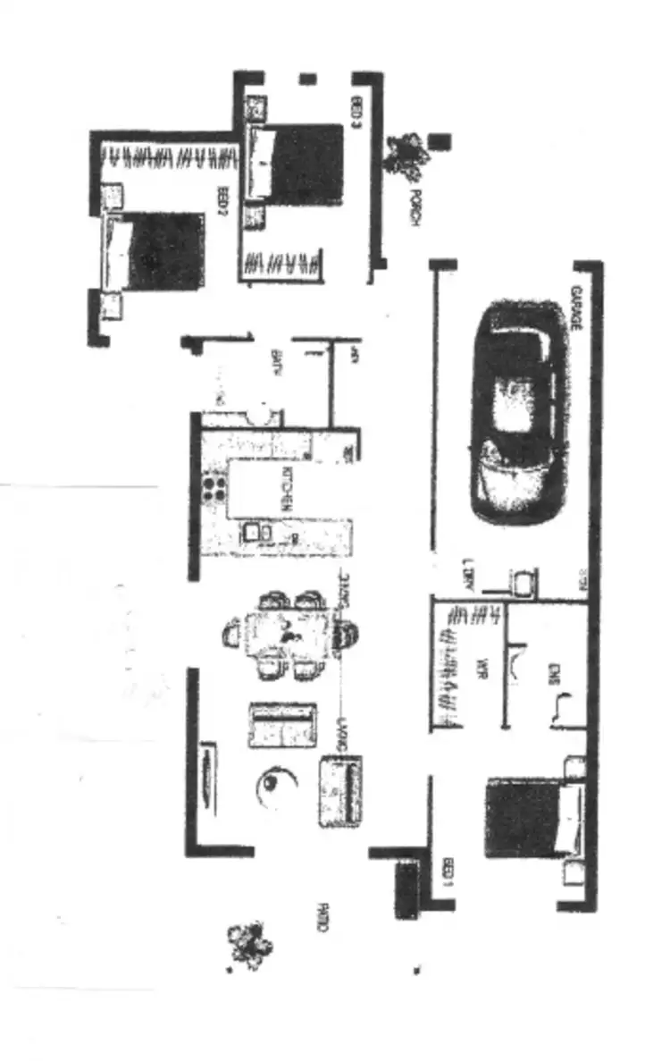 Floorplan of Homely villa listing, 4/67 Glass House Circuit, Kallangur QLD 4503