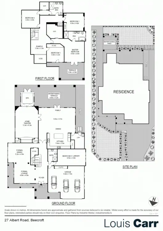 Floorplan of Homely house listing, 27 Albert Road, Beecroft NSW 2119
