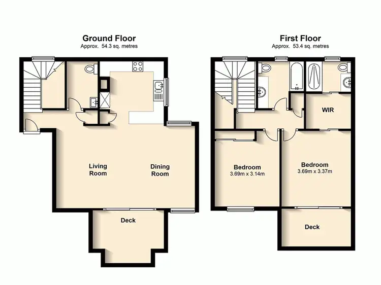 Floorplan of Homely unit listing, 7/80 Elizabeth Street, Paddington QLD 4064