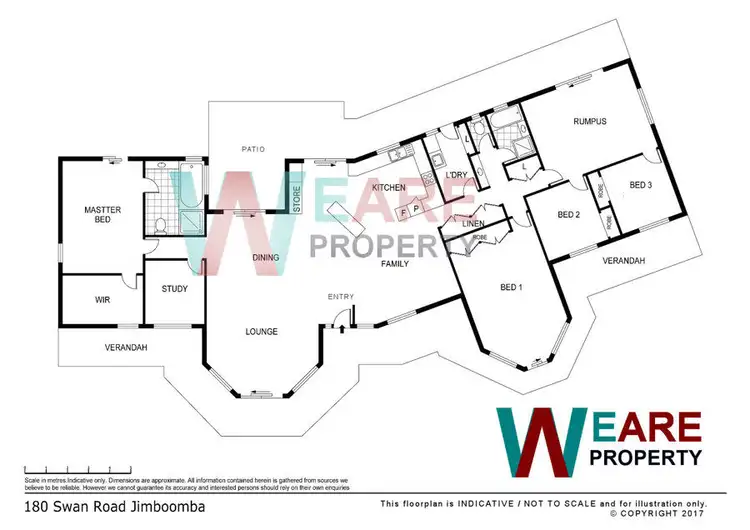 Floorplan of Homely house listing, 180 Swan rd, Jimboomba QLD 4280
