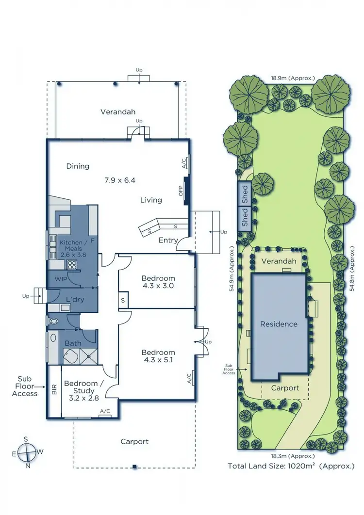 Floorplan of Homely house listing, 8 Furness Street, Blackburn VIC 3130