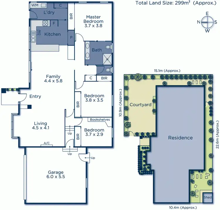 Floorplan of Homely unit listing, 4/5-7 Wren Close, Nunawading VIC 3131