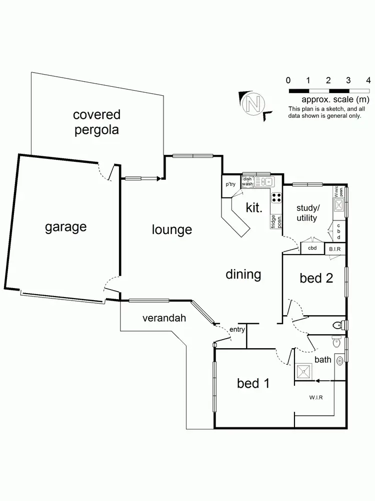 Floorplan of Homely unit listing, Address available on request