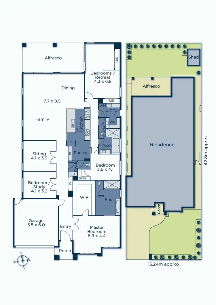 Floorplan of Homely house listing, 25 Wallace Road, Burwood VIC 3125