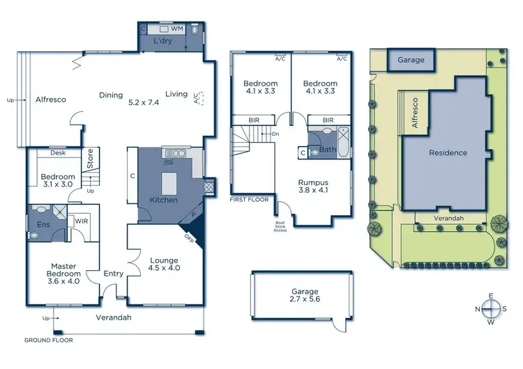 Floorplan of Homely house listing, 434 Station Street, Box Hill VIC 3128