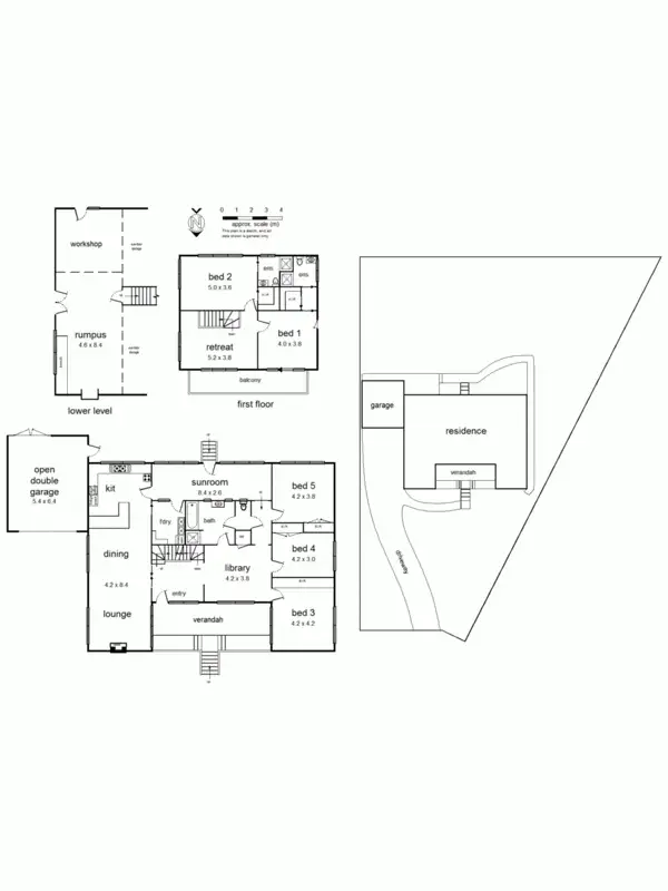 Floorplan of Homely house listing, 2 Prince Edward Avenue, Mitcham VIC 3132