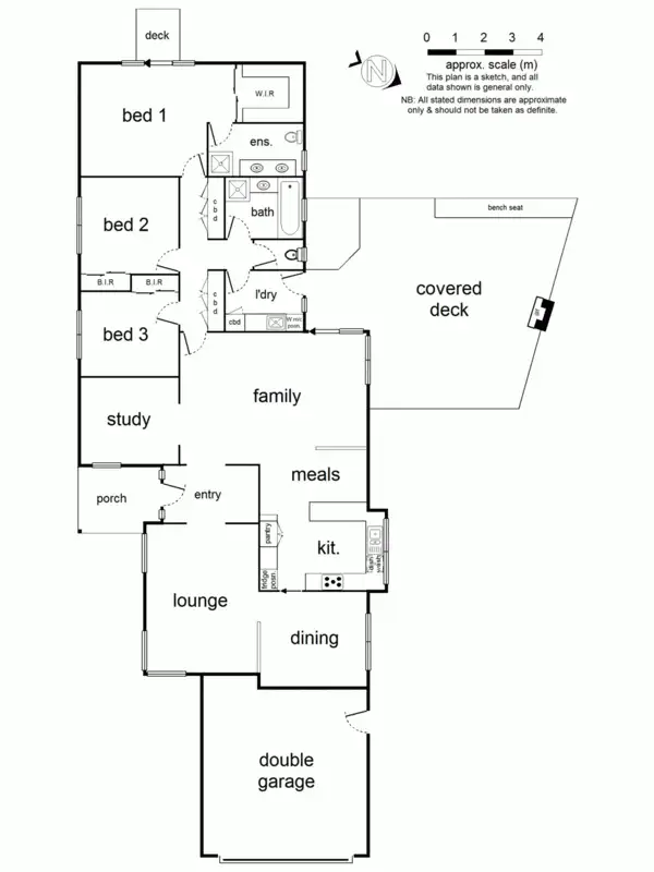 Floorplan of Homely house listing, 12 Mari Terrace, Croydon Hills VIC 3136