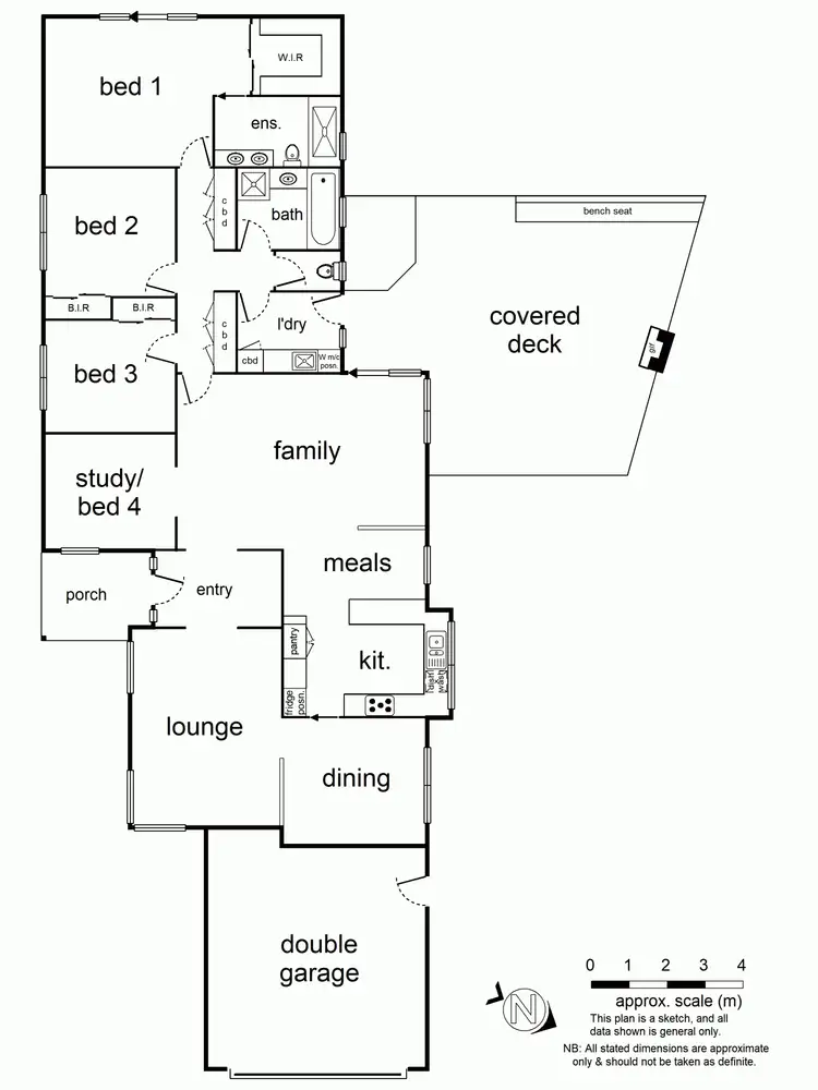 Floorplan of Homely house listing, Address available on request