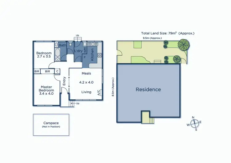 Floorplan of Homely unit listing, 2/366 Springvale Road, Forest Hill VIC 3131