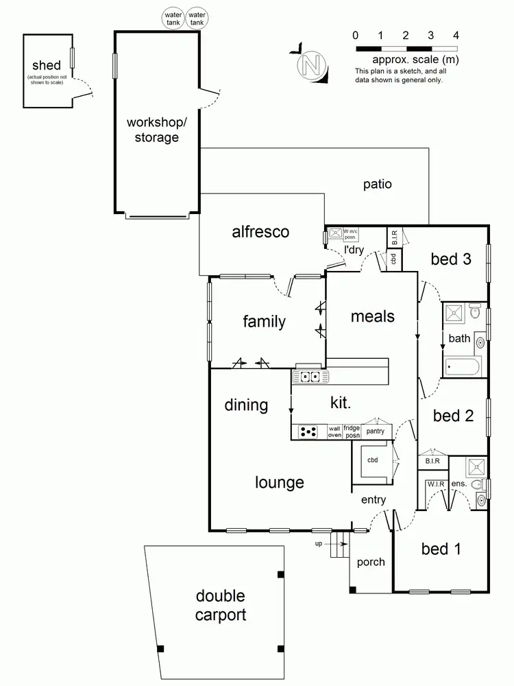 Floorplan of Homely house listing, Address available on request