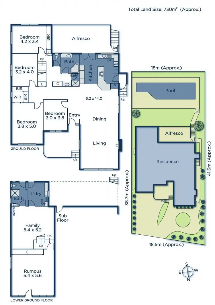 Floorplan of Homely house listing, 40 Stephens Street, Balwyn North VIC 3104