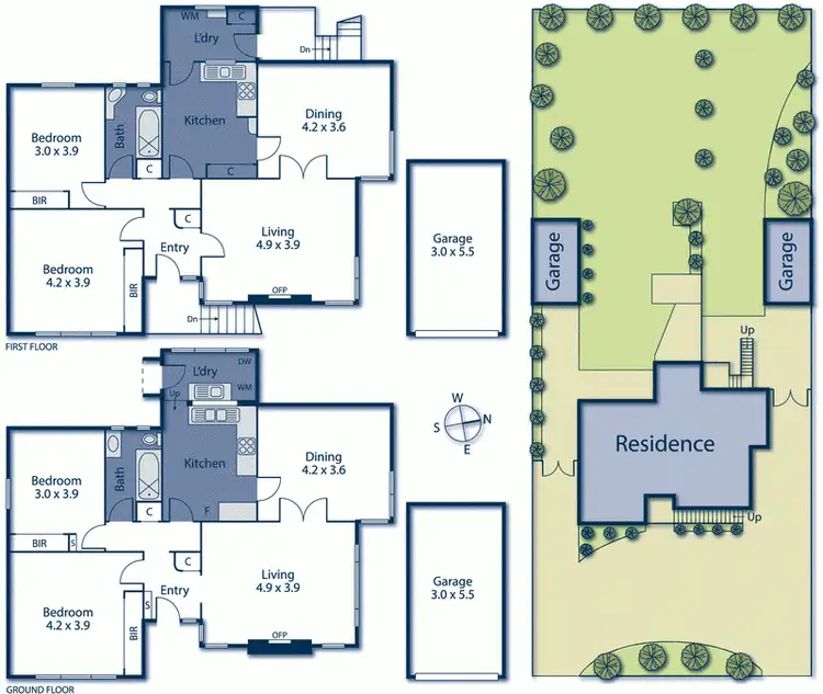 Floorplan of Homely house listing, 1375 Burke Road, Kew East VIC 3102