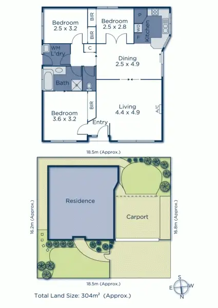 Floorplan of Homely house listing, 4 Clare Street, Blackburn VIC 3130