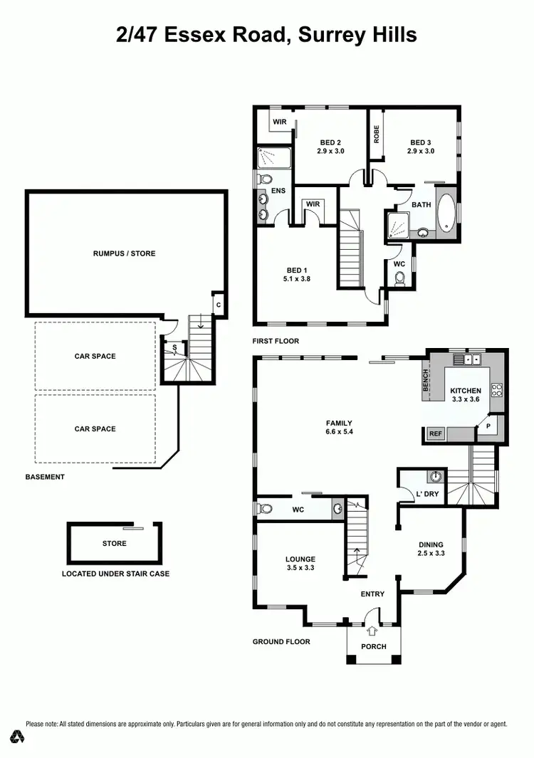 Floorplan of Homely house listing, 2/47 Essex Road, Surrey Hills VIC 3127