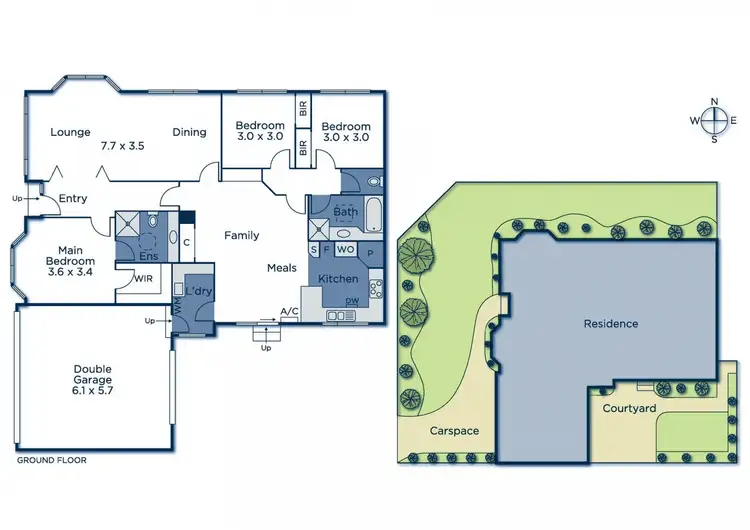 Floorplan of Homely house listing, 36 Muir Street, Mount Waverley VIC 3149