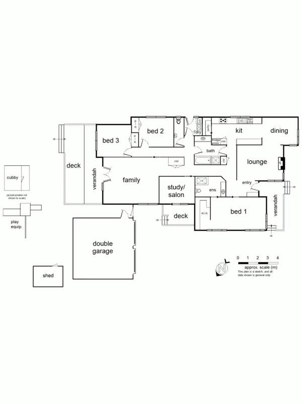 Floorplan of Homely house listing, 6 Lionel Crescent, Croydon VIC 3136