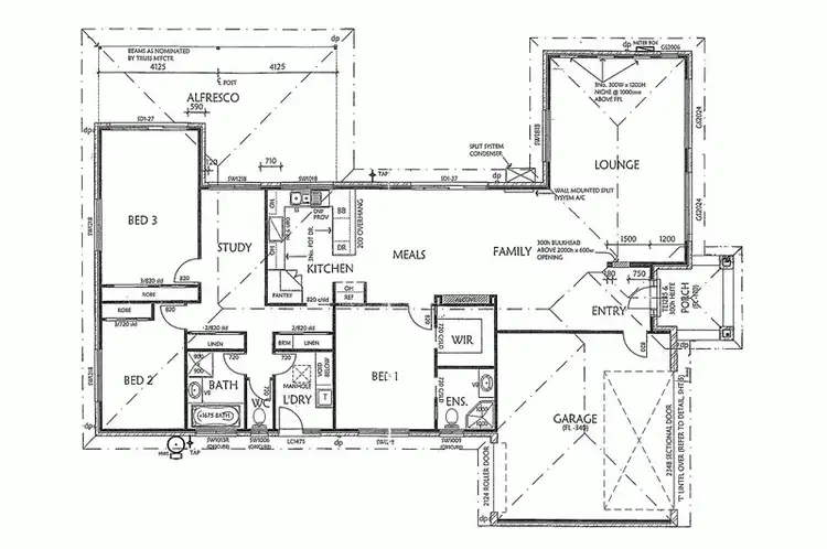 Floorplan of Homely house listing, 7 Valley Vista Drive, Warragul VIC 3820