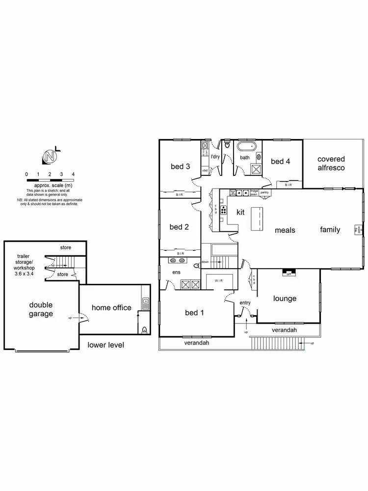 Floorplan of Homely house listing, Address available on request