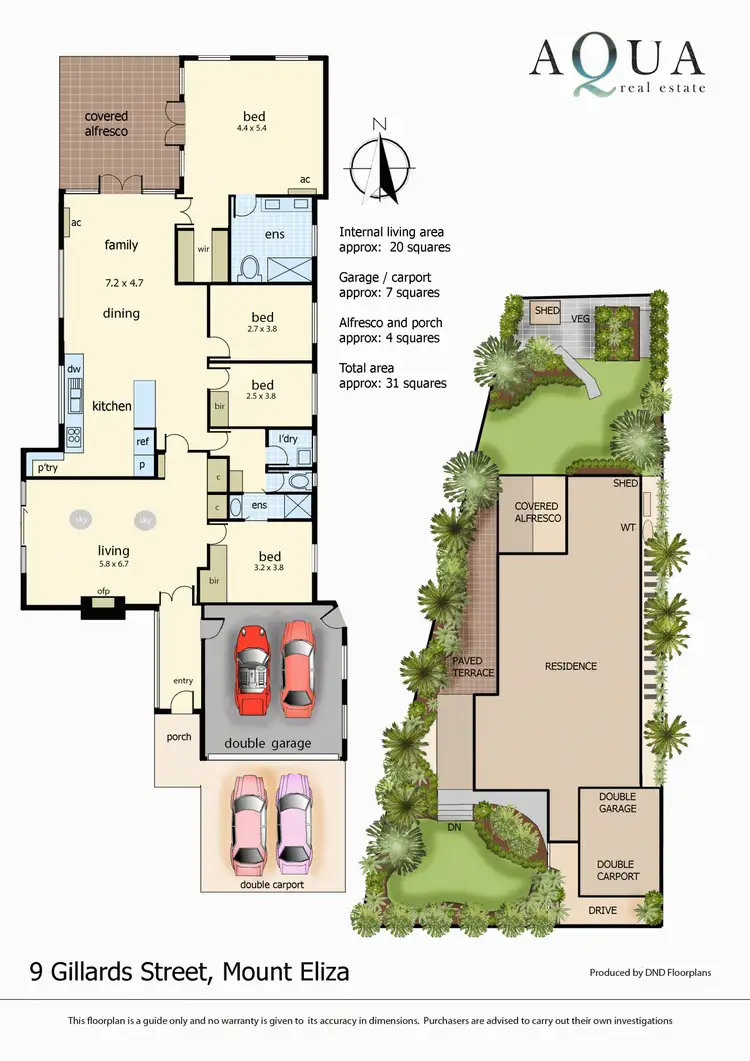 Floorplan of Homely house listing, 9 Gillards Road, Mount Eliza VIC 3930