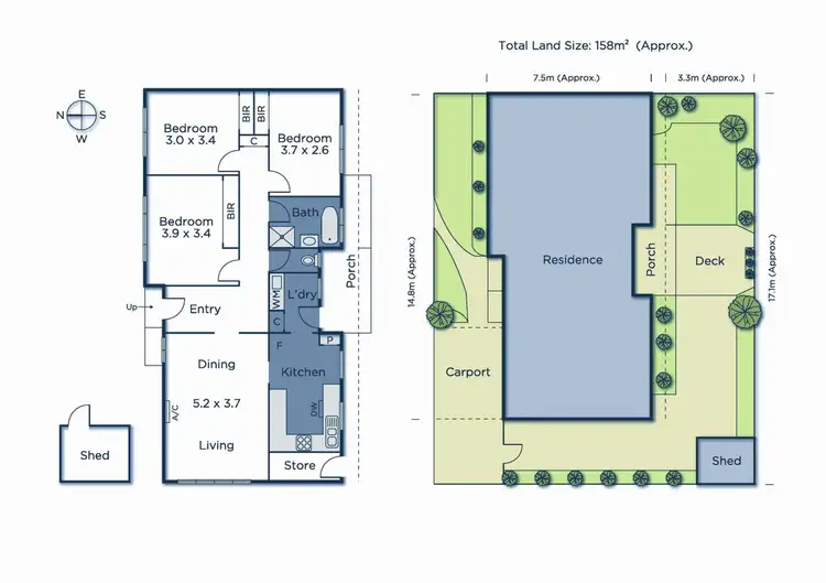 Floorplan of Homely unit listing, 4/12 Calcutta Street, Mitcham VIC 3132