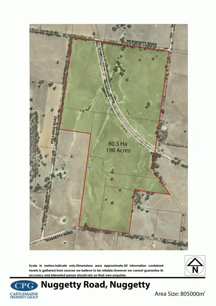 Floorplan of Homely rural property listing, Nuggetty Road, Maldon VIC 3463
