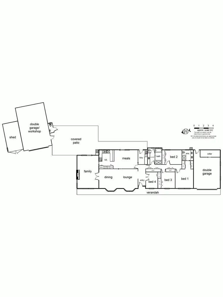Floorplan of Homely house listing, Address available on request