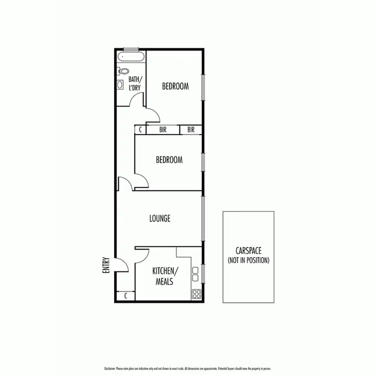 Floorplan of Homely apartment listing, 2/50 Wilgah Street, St Kilda East VIC 3183