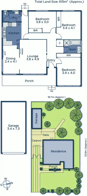 Floorplan of Homely house listing, 30 Winifred Street, Nunawading VIC 3131