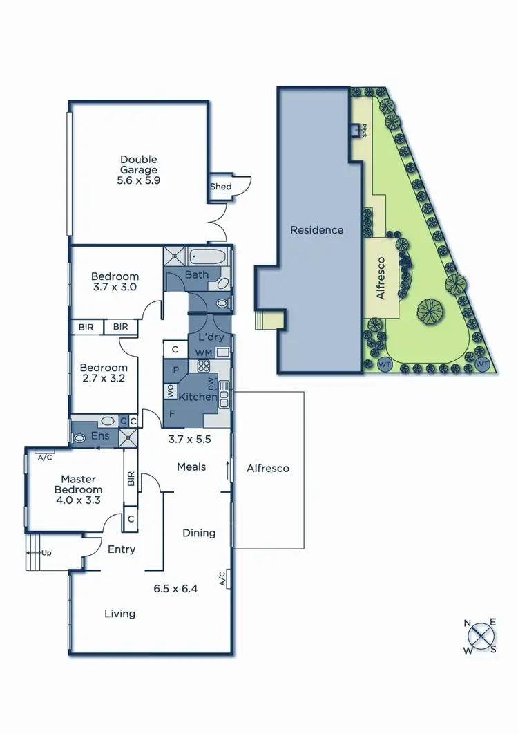 Floorplan of Homely unit listing, 11/5-11 Orion Street, Vermont VIC 3133