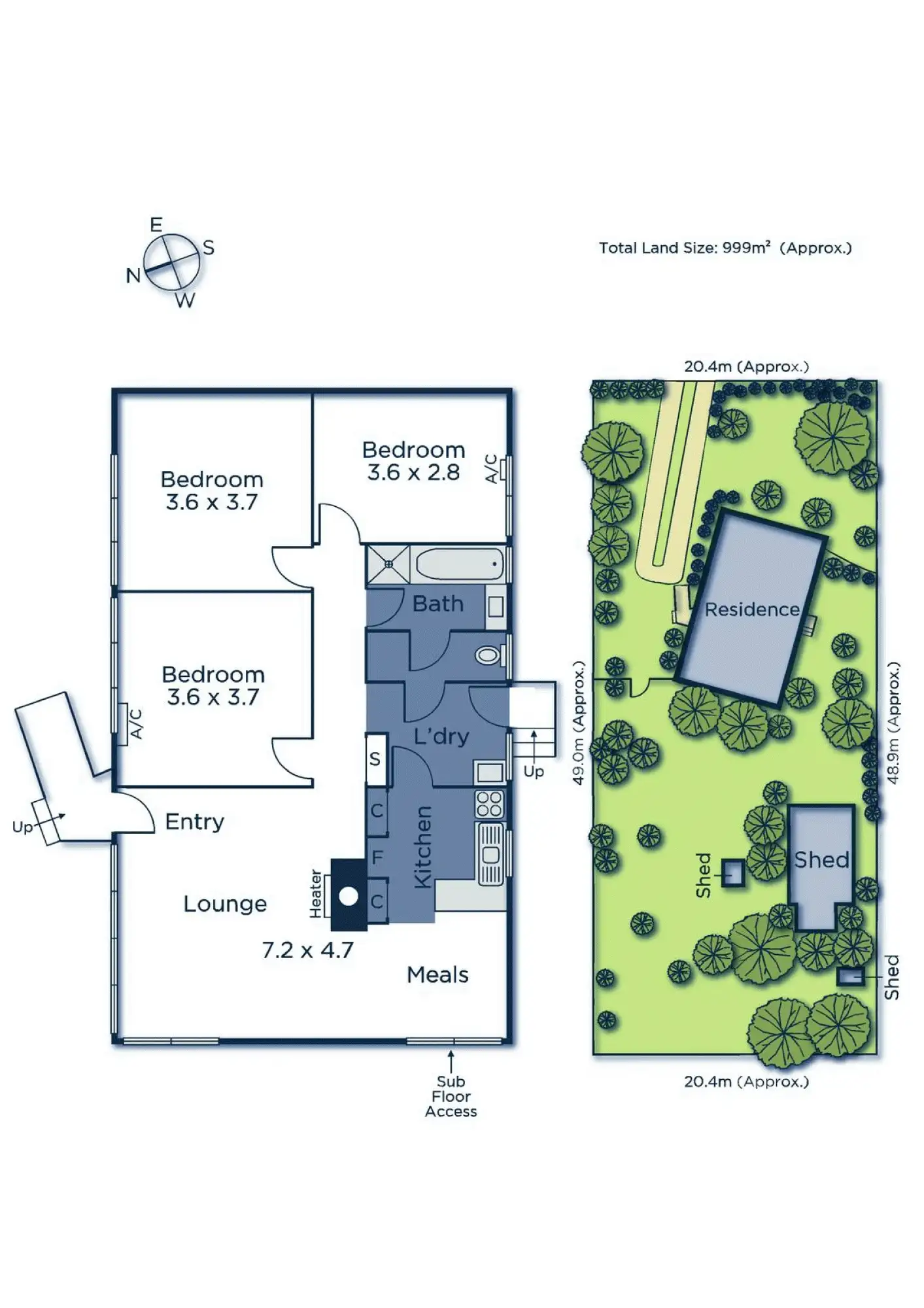 Floorplan of Homely house listing, 42 Linlithgow Street, Mitcham VIC 3132