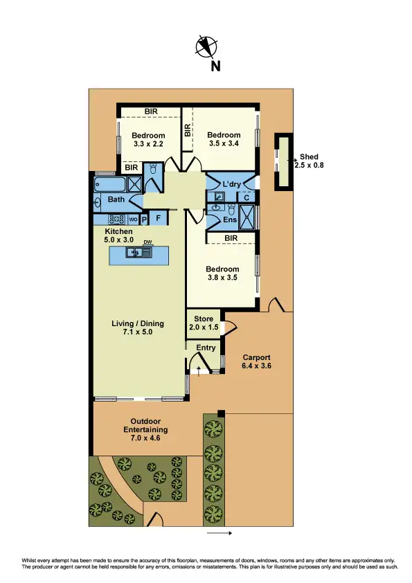 Floorplan of Homely house listing, 15 Little Osborne Street, Williamstown VIC 3016