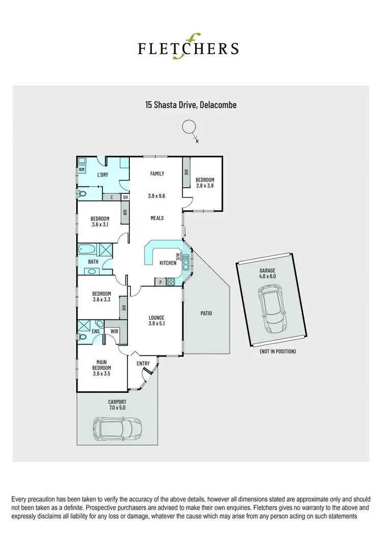 Floorplan of Homely land listing, 15 Shasta Drive, Delacombe VIC 3356