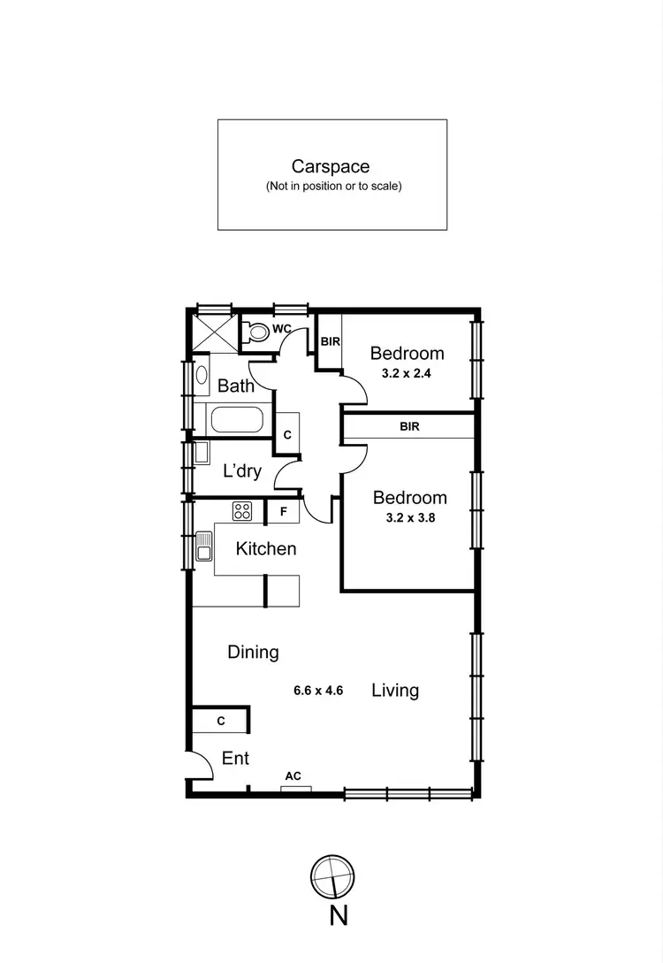 Floorplan of Homely apartment listing, 5/29 Grange Road, Kew VIC 3101