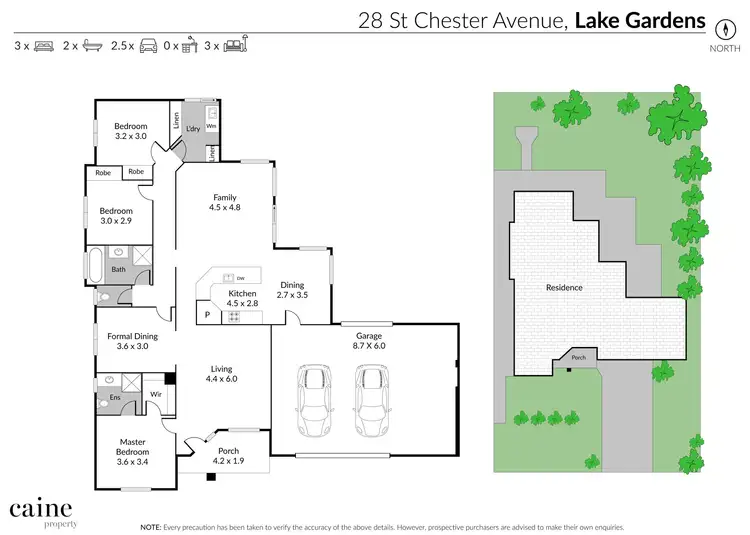 Floorplan of Homely house listing, 28 St Chester Avenue, Lake Gardens VIC 3355
