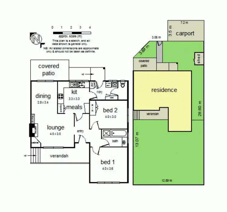 Floorplan of Homely house listing, 1/22 Oliver Street, Ringwood VIC 3134