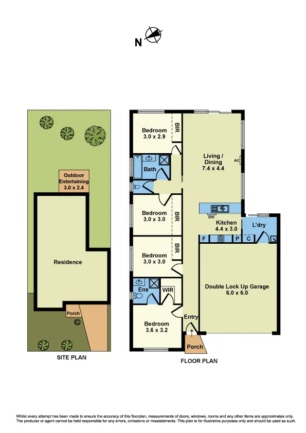 Floorplan of Homely house listing, 53 Terrene Terrace, Point Cook VIC 3030