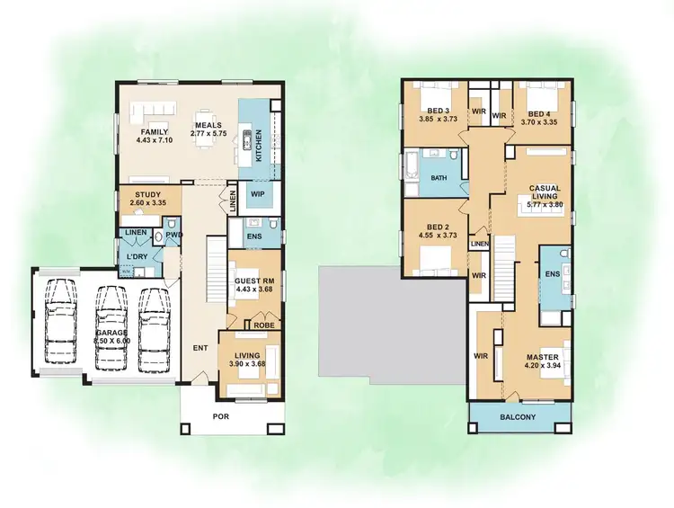 Floorplan of Homely house listing, 7 Madisons Avenue, Diggers Rest VIC 3427